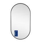 Зеркало Qtap Scorpio (SC1) с LED-подсветкой Touch, с антизапотеванием, с диммером, рег. темп. цвета (3000-6500K) Black QTSC500900, фото , зображення 2 | SNABZHENIE.com.ua