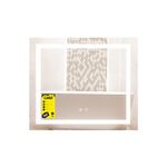Зеркало Lidz Kubis (KU1) 600х700 с LED-подсветкой Touch, с антизапотеванием, с диммером, рег. яркости LDKU60070049285, фото  | SNABZHENIE.com.ua