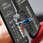 Универсальные клещи для опрессовки и зачистки KNIPEX 97 22 240, фото , изображение 4 | SNABZHENIE.com.ua