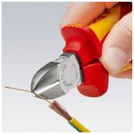 Кусачки боковые KNIPEX 70 06 160, фото , изображение 5 | SNABZHENIE.com.ua
