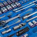 Набір інструментів універсальний 103 ед. 1/4" + 1/2" 6-ти грані (7503MR), фото , зображення 6 | SNABZHENIE.com.ua