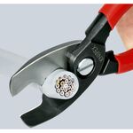 Ножницы для резки кабелей KNIPEX 95 11 200, фото , изображение 3 | SNABZHENIE.com.ua
