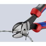 Кусачки боковые KNIPEX TwinForce 73 72 180 BK, мощные, фото , изображение 3 | SNABZHENIE.com.ua
