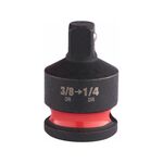 Адаптер MILWAUKEE 3/8" на 1/4" квадрат ударный, фото , изображение 2 | SNABZHENIE.com.ua