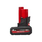 Акумулятор MILWAUKEE M12 HB5 (High Output), фото , зображення 3 | SNABZHENIE.com.ua