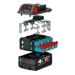 Аккумулятор MILWAUKEE M18 B4 4 Ач 4932430063, фото , изображение 4 | SNABZHENIE.com.ua