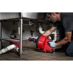 Акумуляторна прочистна машина MILWAUKEE M18 FUEL FDCPF10-201C з тросом 10 мм, фото , зображення 5 | SNABZHENIE.com.ua