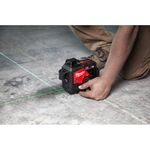 Лазерный нивелир Milwaukee M12 3PL-0C с зелёным лучом, фото , изображение 6 | SNABZHENIE.com.ua