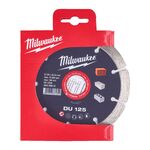 Алмазный диск DU 125 для бетона, камня, кирпича MILWAUKEE, фото  | SNABZHENIE.com.ua