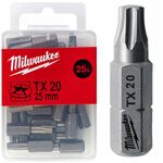 Насадка Milwaukee TX20 25мм (25 шт), фото  | SNABZHENIE.com.ua