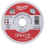 Отрезной диск по металлу SCS 41/125х1 MILWAUKEE 4932451477, фото  | SNABZHENIE.com.ua