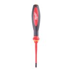 Викрутка VDE діелектрична тонка MILWAUKEE PZ1х80мм, фото  | SNABZHENIE.com.ua