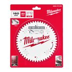 Пила дисковая Alu PFTE MILWAUKEE, 160х20х2,2мм, 52 зуба, фото  | SNABZHENIE.com.ua