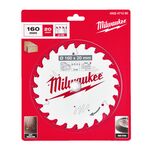 Диск пильный MILWAUKEE, 160x20x2,2мм, 24 зуба, фото  | SNABZHENIE.com.ua