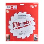 Диск пильний PFTE THIN KERF MILWAUKEE, 210/30мм, 16 зуб., фото  | SNABZHENIE.com.ua
