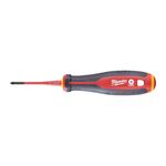 Отвертка трехгранная, изолированная VDE MILWAUKEE, PZ0х60мм, фото  | SNABZHENIE.com.ua