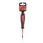 Отвертка трехгранная, изолированная VDE MILWAUKEE, PZ0х60мм, фото , зображення 2 | SNABZHENIE.com.ua