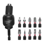 Угловая насадка KNUCKLE™ SHOCKWAVE™ + 10 бит MILWAUKEE 4932459781, фото  | SNABZHENIE.com.ua