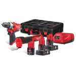 Набір акумуляторних інструментів Milwaukee M12 FPP2AX-423P, фото  | SNABZHENIE.com.ua