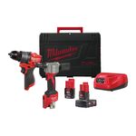 Набор аккумуляторных инструментов MILWAUKEE M12 FPP2D2-422X FUEL, фото , изображение 4 | SNABZHENIE.com.ua