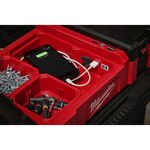 Фонарь світлодіодний акумуляторний/органайзер з портами USB-A та USB-C M12 POAL-0 PACKOUT, фото , зображення 2 | SNABZHENIE.com.ua