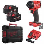 Аккумуляторный ударный шуруповерт M18 FID3-502X, 226 Нм, MILWAUKEE, фото , изображение 3 | SNABZHENIE.com.ua