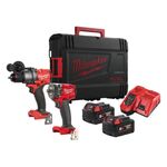 Набір акумуляторних інструментів Milwaukee M18FPP2B3-502X, фото , зображення 2 | SNABZHENIE.com.ua