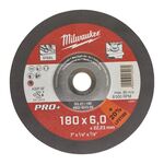 Шлифовальный диск по металлу SG 27/150х6 PRO+ (1 шт) MILWAUKEE, фото , изображение 2 | SNABZHENIE.com.ua