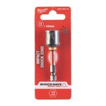 Торцева головка 1/4 дюйма, шестигранна, 13 мм Shockwave™, ударопрочна Milwaukee 4932492443, фото  | SNABZHENIE.com.ua