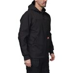 Куртка з капюшоном FREEFLEX™ MILWAUKEE, SJ, чорна, розмір XL, фото , зображення 3 | SNABZHENIE.com.ua