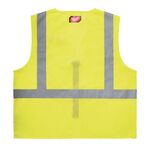 Сигнальний жилет Hi-Viz MILWAUKEE, жовтий (2XL/3XL), фото , зображення 2 | SNABZHENIE.com.ua