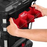 Держатели боковые для кейсов PACKOUT™ MILWAUKEE (2шт) для уровней, фото , зображення 3 | SNABZHENIE.com.ua
