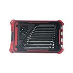 Набор комбинированных гаечных ключей хромированных MAXBITE MILWAUKEE PACKOUT (15 шт), фото , изображение 2 | SNABZHENIE.com.ua
