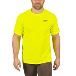 Футболка MILWAUKEE WWSS жёлтая, короткий рукав, дышащая, XL 4932493076, фото  | SNABZHENIE.com.ua
