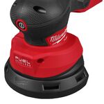 Шлифмашина эксцентриковая аккумуляторная MILWAUKEE Ø125мм M18 FROS125-502X FUEL, фото , изображение 2 | SNABZHENIE.com.ua
