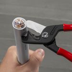 Ножницы для резки кабелей StepCut XL 225мм KNIPEX 95 11 225, фосфатированные, фото , зображення 2 | SNABZHENIE.com.ua