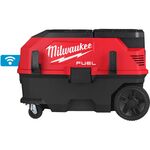 Пилосос-гибрид аккумуляторный/сетевой PACKOUT MILWAUKEE M18/220 ONEF2VC34M-0 AC/DC, 34л M-класс, фото , изображение 2 | SNABZHENIE.com.ua