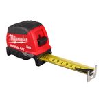 Рулетка магнитная WIDE BLADE MAGNETIC MILWAUKEE (Gen2), 5м (35мм), фото , зображення 2 | SNABZHENIE.com.ua