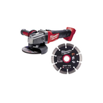 Шлифмашина угловая аккумуляторна MILWAUKEE, M18 FSAG125X-0, Ø125мм + Диск MILWAUKEE DUH 125 (10шт), фото , зображення 2 | SNABZHENIE.com.ua