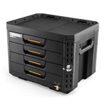 Ящик для инструментов TOUGHBUILT TB-B1-D-74 StackTech большой с 4 выдвижными ящиками, фото , зображення 2 | SNABZHENIE.com.ua