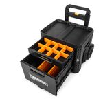 Ящик для инструментов TOUGHBUILT TB-B1-D-R92 StackTech на колесах 1+1 выдвижными ящиками, фото  | SNABZHENIE.com.ua