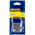 Бита IRWIN IMPACT 1/4" PH1 25 мм 10 шт (1923287), фото , изображение 2 | SNABZHENIE.com.ua Бита IRWIN IMPACT 1/4" PH1 25 мм 10 шт (1923287), фото , изображение 2 | SNABZHENIE.com.ua