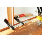 Струбцина TGRC 1000 мм с деревянной ручкой из ковкого чугуна BESSEY, фото , изображение 3 | SNABZHENIE.com.ua