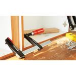 Струбцина TGRC 1000 мм с деревянной ручкой из ковкого чугуна BESSEY, фото , изображение 4 | SNABZHENIE.com.ua
