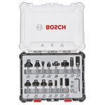 Набор фрез BOSCH 15 шт., хвостовик 8 мм (2607017472), фото  | SNABZHENIE.com.ua