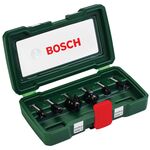 Набор фрез НМ 6 шт., хвостовик 8 мм BOSCH 2607019463, фото  | SNABZHENIE.com.ua