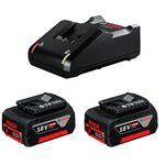 ЗУ GAL 18V-40 + 2 акк. GBA 18 В 4.0 Aч BOSCH (1600A019S00), фото  | SNABZHENIE.com.ua