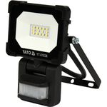Прожектор YATO 10 Вт, 900 лм, SMD, с датчиком движения, 14 диодов, фото  | SNABZHENIE.com.ua