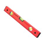 Уровень 2000 мм алюминиевый, 3 глазка, красный, MATRIX, фото  | SNABZHENIE.com.ua