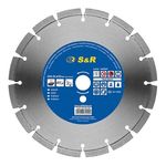 Диск отрезной сегментный S&R по асфальту 400 мм Standart, фото  | SNABZHENIE.com.ua